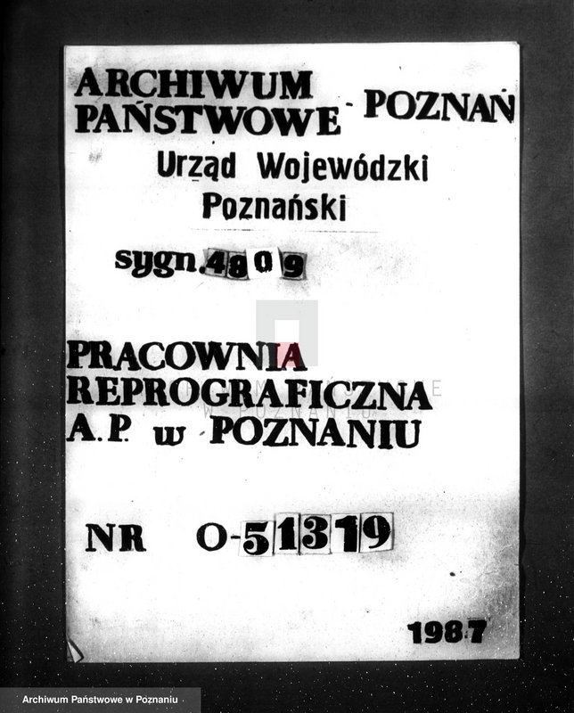 Obraz 1 z jednostki "Zatwierdzenie urządzenia fabryki maszyn "Wiepofama" w Poznaniu"