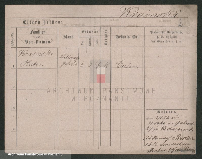 Obraz 2 z jednostki "Krajger - Krajkowski"