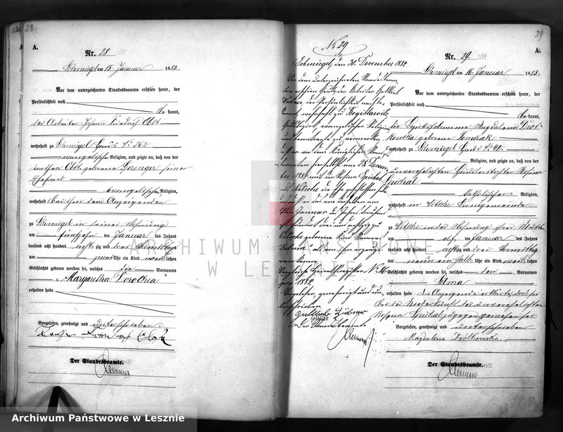 Obraz 17 z jednostki "[Księga urodzeń]"