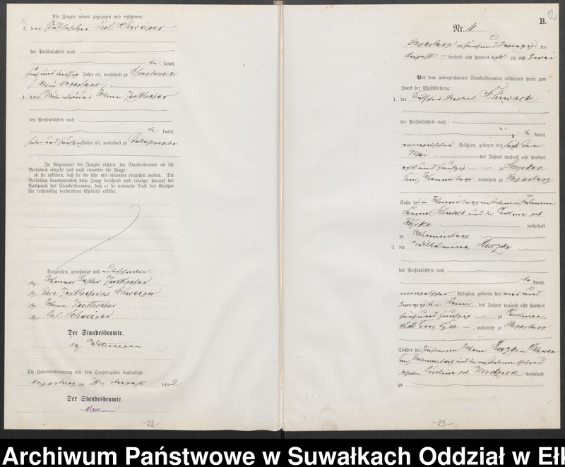 image.from.unit.number "Heiraths-Neben-Register des Preussischen Standes-Amtes Angerburg Kreis Angerburg"