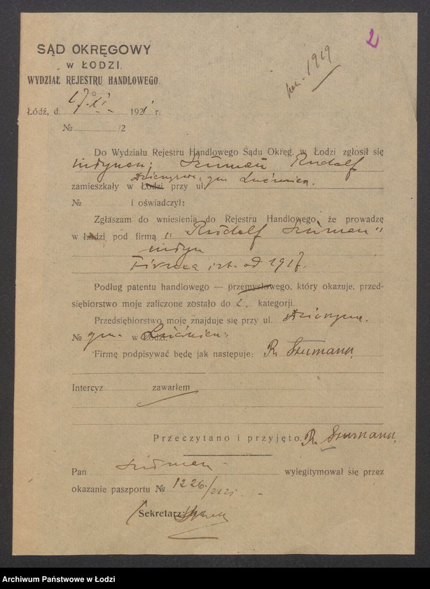 Obraz 4 z jednostki "Rudolf Szuman- prowadzenie młyna"