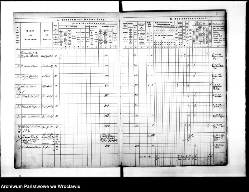 image.from.unit.number "Klassensteuerolle nebst Einkommens Nachweisung"