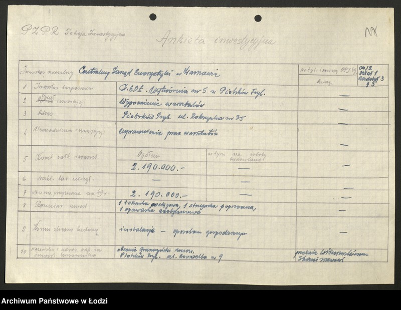 Obraz 18 z jednostki "Zjednoczenie Energetyczne Okręgu Łódzkiego; protokoły [konferencji], sprawozdania [z produkcji]"