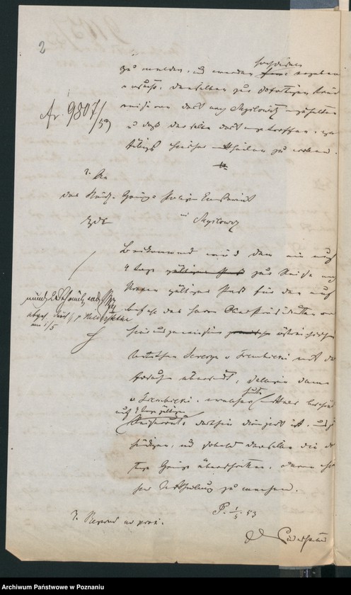 Obraz 6 z jednostki "A. betr. den österreichischen Untertan Seweryn von Trembicki"