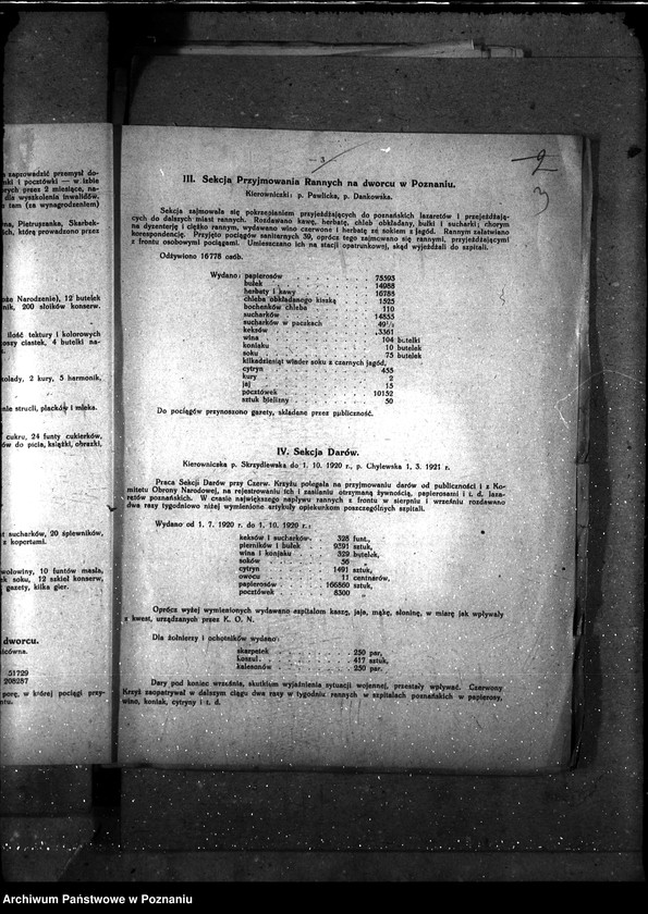 Obraz 7 z jednostki "Sprawy gospodarcze-ogólne Sprawozdania miesięczne działalności dep."