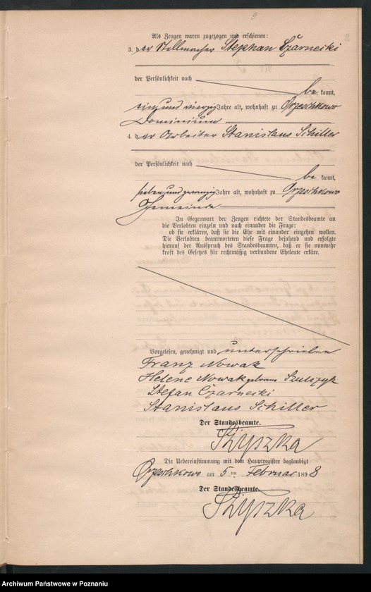 Obraz 11 z jednostki "Księga małżeństw"