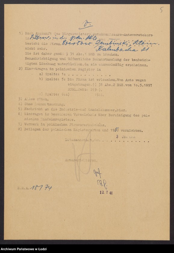 Obraz 7 z jednostki "Czesław Dembiński – sklep spożywczy"