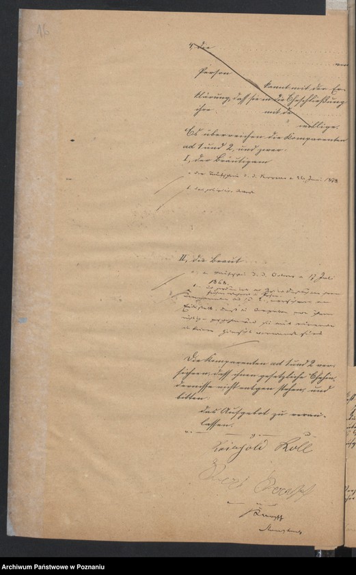 Obraz 18 z jednostki "Acta betreffend die Schrieftstücke nur §§ 28 bis 38,43,45 bis 50,55,65 und 66 der Reichsgesetz vom 6 Januar 1875 zum Heiraths -Register"