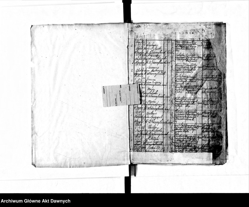 image.from.unit.number "Parafia: Złotniki. Dekanat: Podhajce. Księga metrykalna urodzeń dla całej parafii."