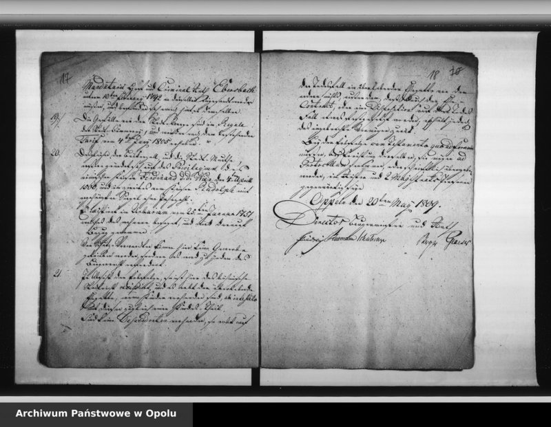 Obraz 14 z jednostki "Akta das Statut von der Stadt Oppeln betreffend"