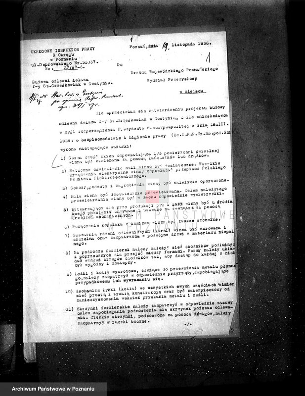 Obraz 5 z jednostki "Młyn parowy O. Klimpela w Gostyniu nr woj. 6006"