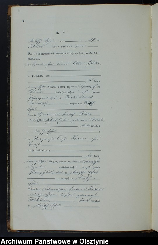 image.from.unit.number "Heiraths-Neben-Register Nr 1 - 45"