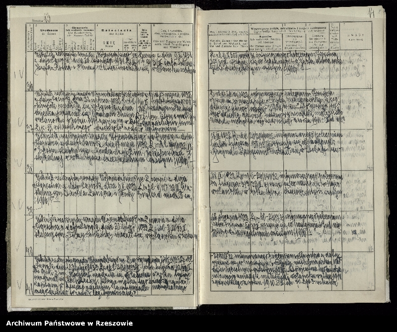 image.from.unit.number "Księga urodzeń dla miejscowości Sanok"