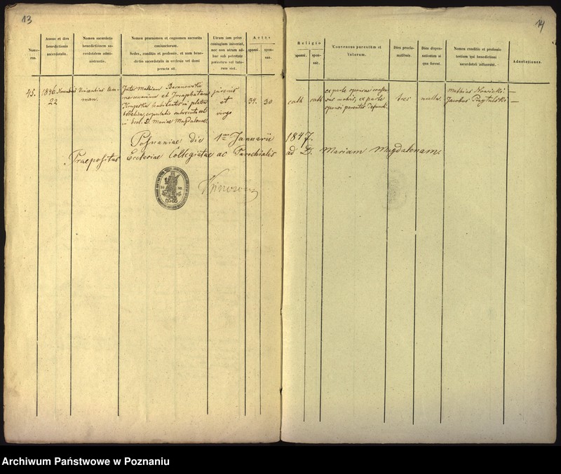 Obraz 9 z jednostki "Księga małżeństw"