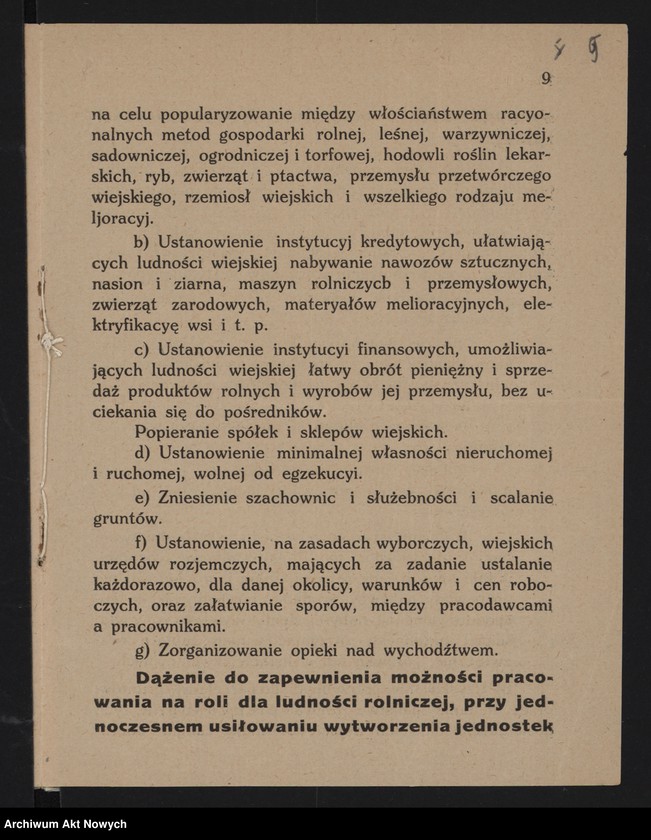image.from.unit.number "Programy, deklaracje ugrupowań politycznych, głównie antykomunistyczne. Memoriał Rozwadowskiego"