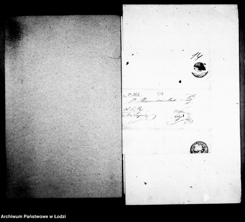 Obraz 14 z jednostki "Akta ławnika czynnego osady fabrycznej Łódka tyczące się defraudacji leśnych"