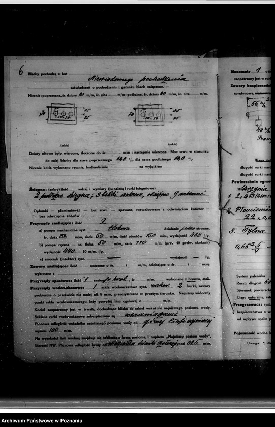 Obraz 10 z jednostki "Mleczarnia parowa w Biechowie powiat wrzesiński własność Mleczarni Gnieźnieńskiej nr woj. 2586"