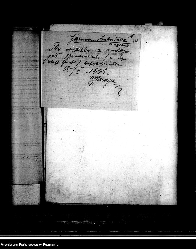 Obraz 14 z jednostki "Majątek Jankowo Ludwiniec powiatu mogileńskiego /operat pomiarowo-szacunkowy/"