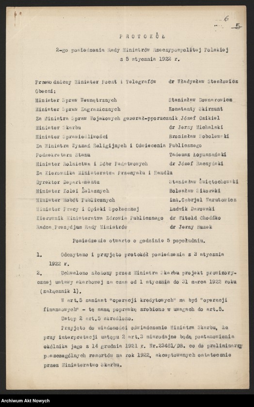 image.from.unit.number "Protokoły posiedzeń Rady Ministrów, T. V"