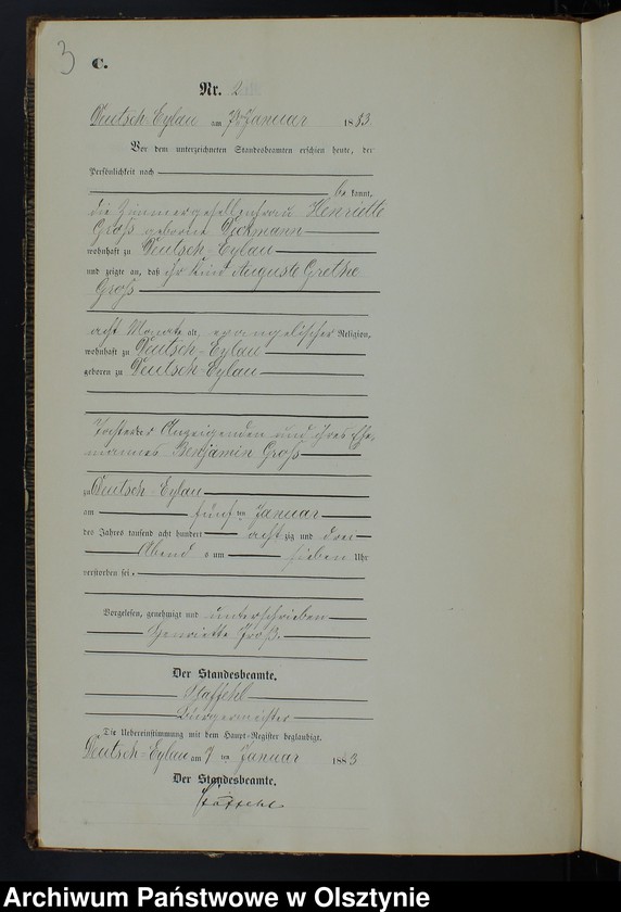 image.from.unit.number "Sterbe-Neben-Register Nr 1 - 111"