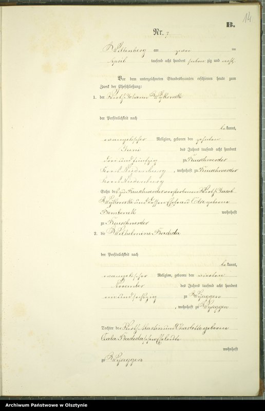 image.from.unit.number "Heiraths-Neben-Register Nr 1 - 40"