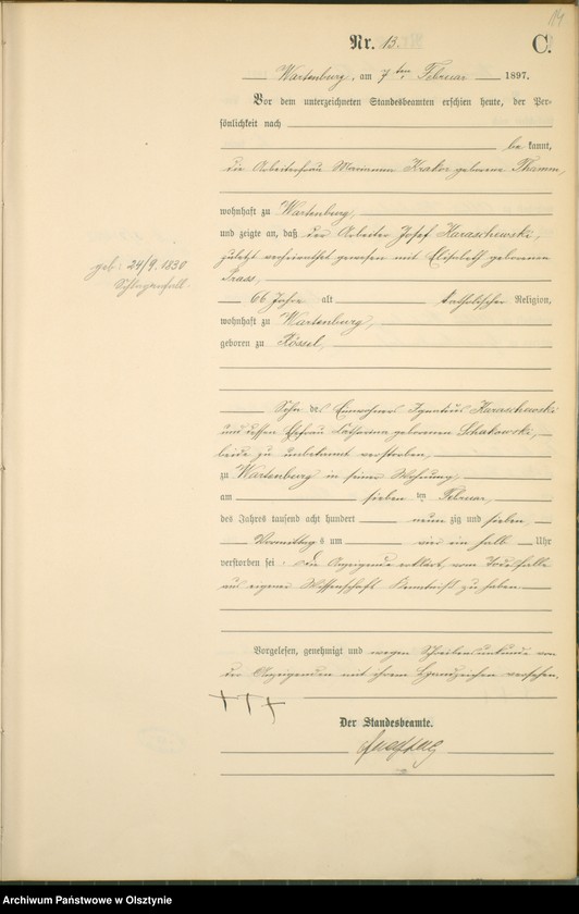 image.from.unit.number "Sterbe-Haupt-Register Nr 1 - 149"