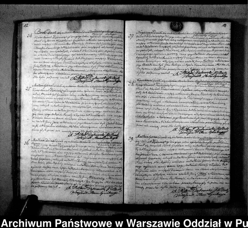 image.from.unit.number "Akta urodzeń, małżeństw i zgonów"