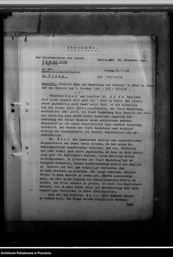 Obraz 6 z jednostki "Mann, Stadtrat; Enke, Stadtrat"