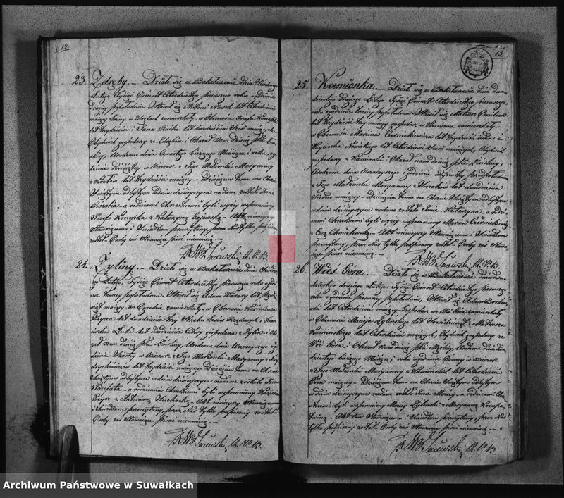 image.from.unit.number "Księga Duplikat z Roku 1841 Parafij Bakałarzewskiey przeznaczona do Archiwum Hipotecznego"