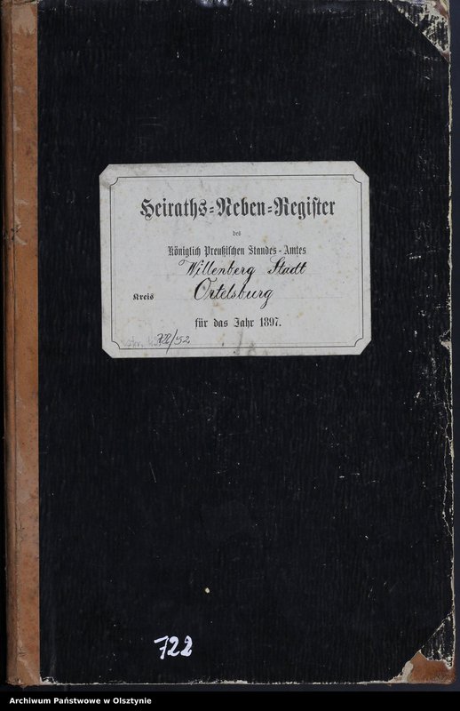 image.from.unit.number "Heiraths-Neben-Register Nr 1 - 20"