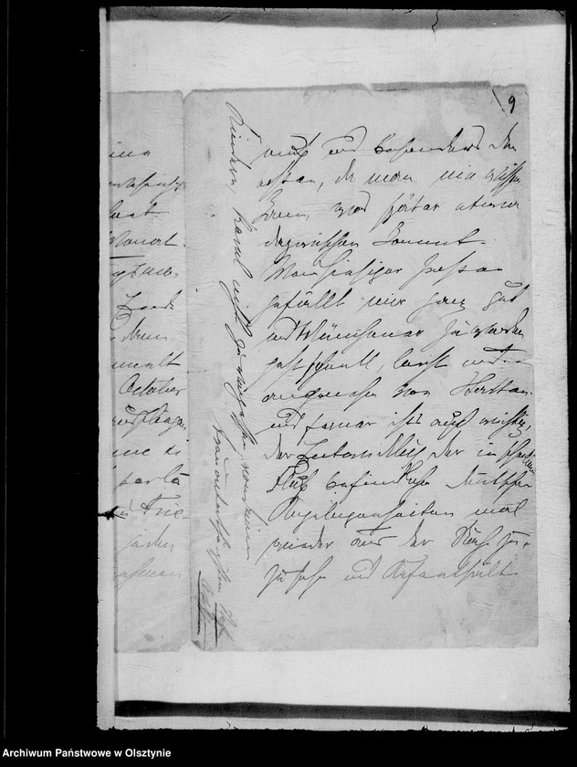 image.from.unit.number "/August Karl Gf. Dönhoff- Friedrichstein an seine Tante Anna Gfin Lehndorff geb. Hahn/"