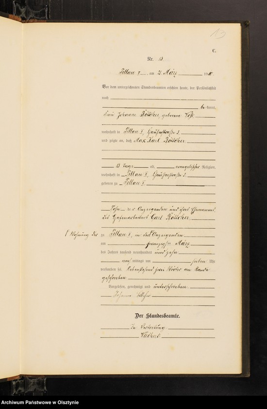 image.from.unit.number "Sterbe-Haupt-Register Nr 1 - 76 i 1 - 82"