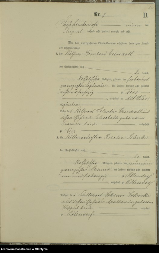 image.from.unit.number "Heiraths-Haupt-Register Nr 1 - 17"