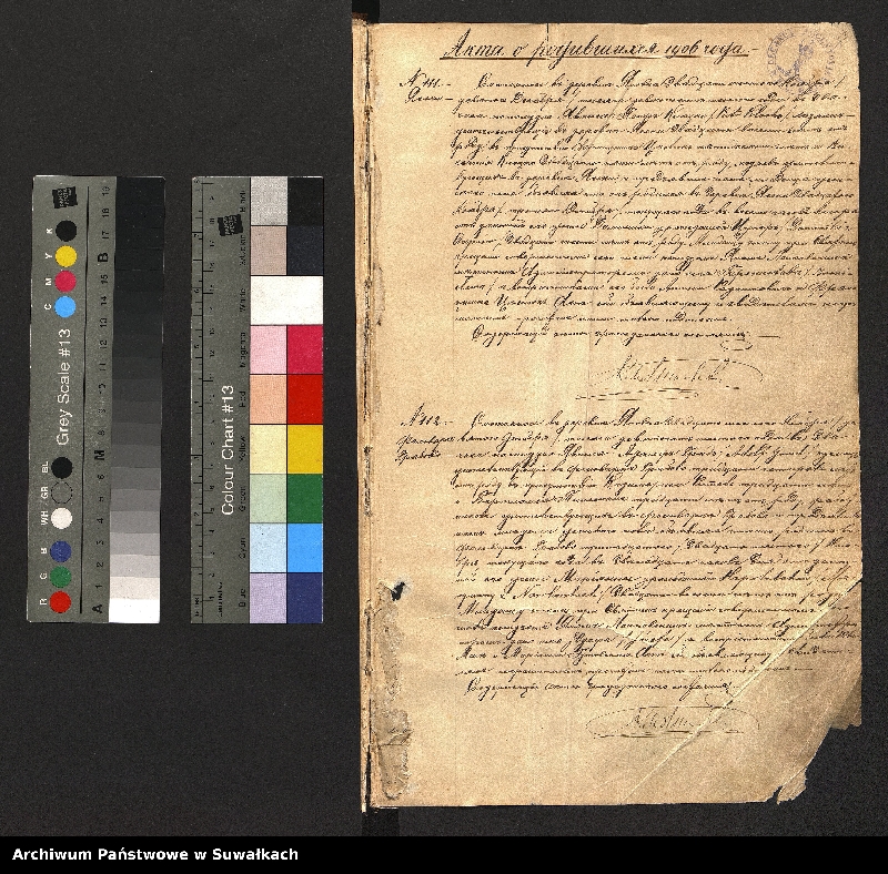 image.from.unit.number "Akta Urodzonych Rzymsko-Katolickiej Parafii Janówka od dnia [9] 10 grudnia 1906 do dnia 12 listopada 1913 [1914]"