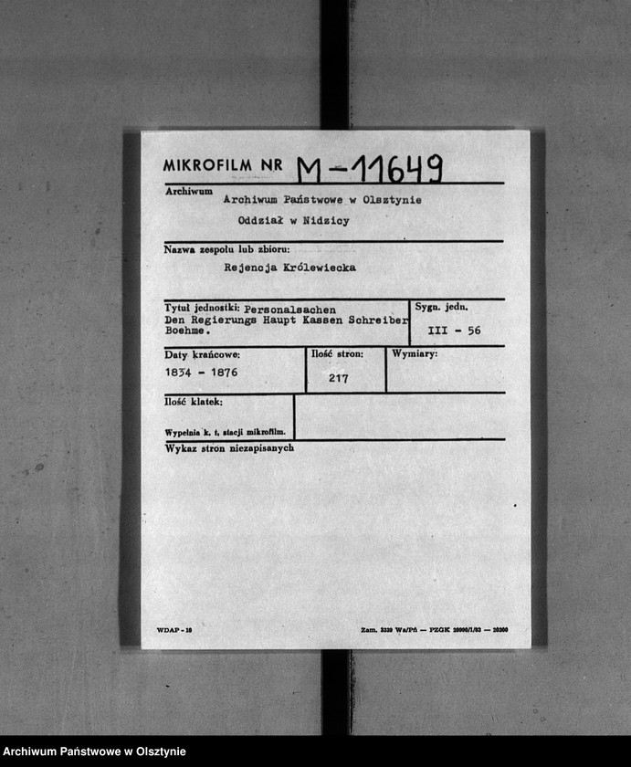 image.from.unit.number "Regierungs Haupt Kasse Schreiber Boehme [Böhme August Julius]"