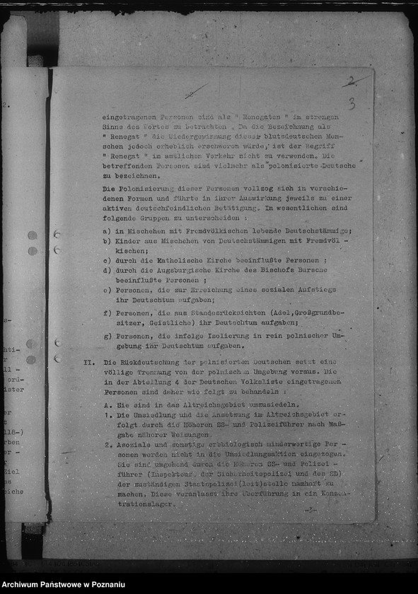 Obraz 8 z jednostki "Behandlung der angehörigen der Abteilung III und IV."