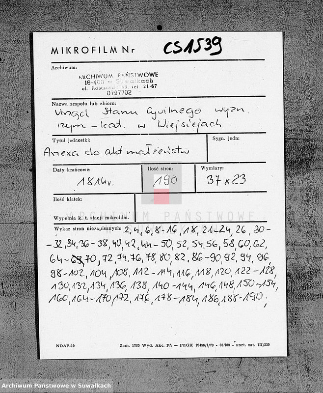image.from.unit.number "[Anexa Gminy Wieisiejskiej 1814 rok]"