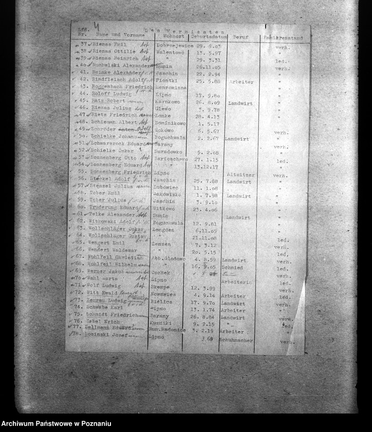 Obraz 8 z jednostki "Amtliche Meldungen Kreis Lipno"