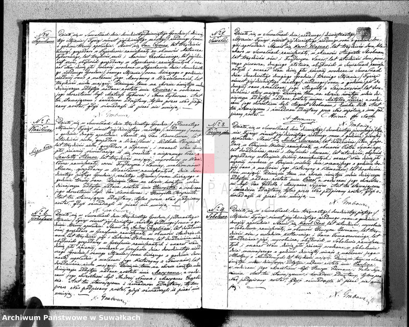 image.from.unit.number "Duplikat Akt Urodzonych, Zaślubionych i Zeszłych Parafij Ewangelicko-Augsburgskiej Suwałki za rok 1857"