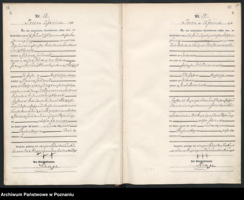 Obraz 12 z jednostki "Księga zgonów"