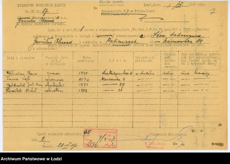 Obraz 10 z jednostki "Stowarzyszenie Dobroczynne "Gemitus-Chesed" w Pabianicach"