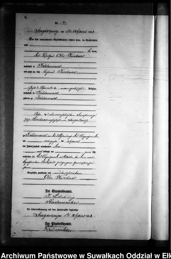 image.from.unit.number "Sterbe-Neben-Register des Preussischen Standes-Amtes Kehlen Kreis Angerburg"