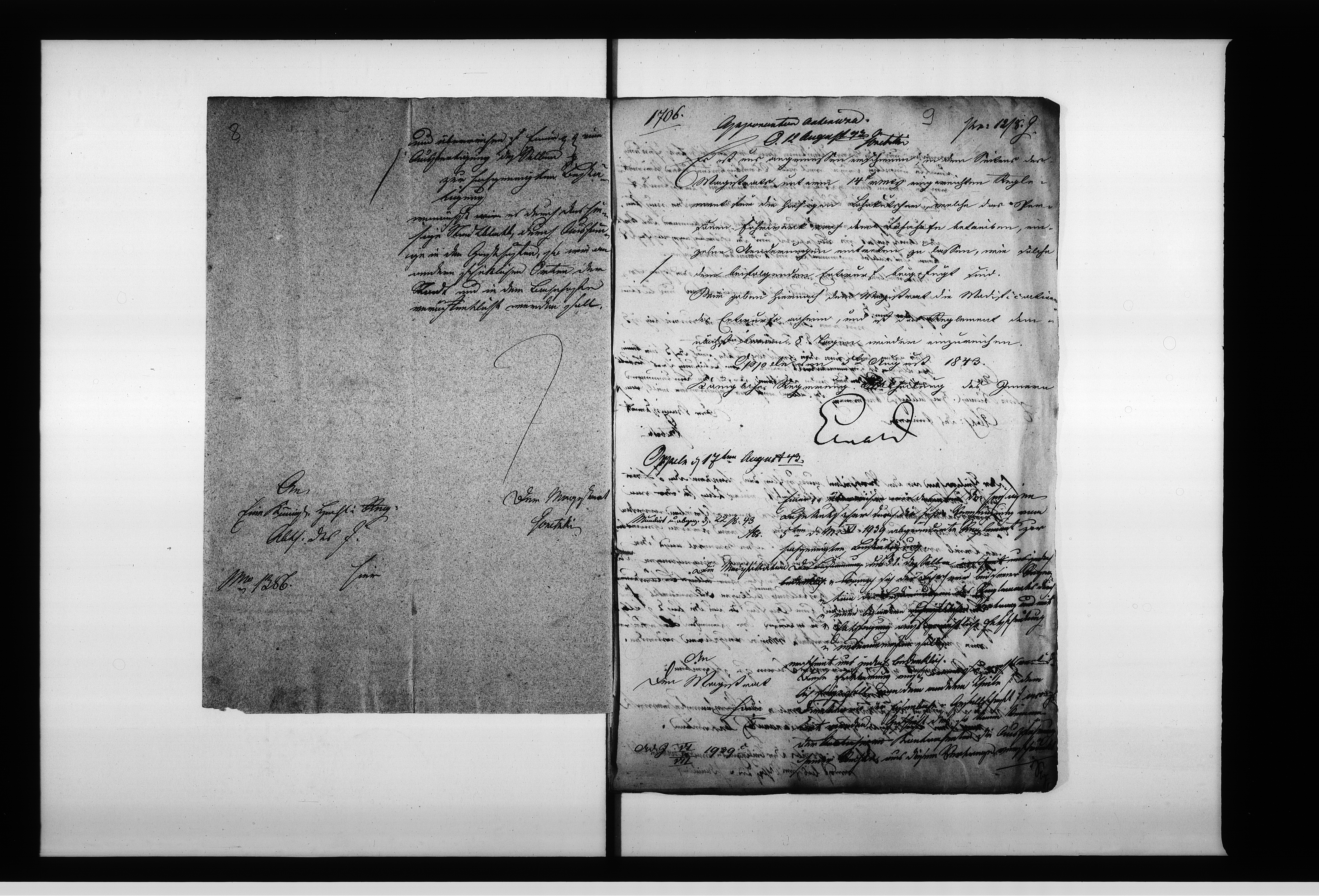 Obraz 11 z jednostki "Acta des Magistrats zu Oppeln betreffend: den Entwurf des Reglements für diejenigen hiesigen Lohnkutscher, welche das Personen Fuhrwerk nach dem Bahnhofe zu Sczepanowitz jetzt zu Oppeln betrieben Vol: I"