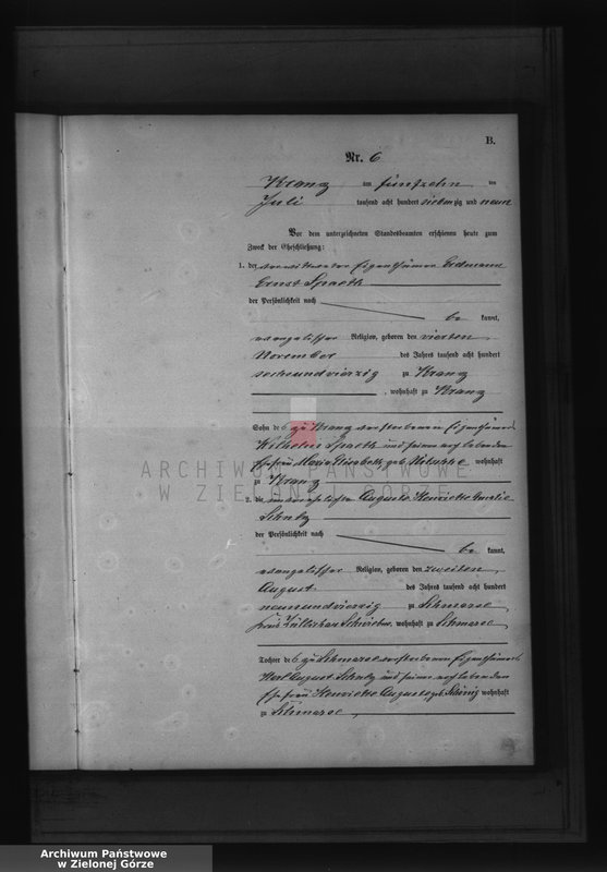 Obraz 14 z jednostki "Heirats-Haupt-Register"