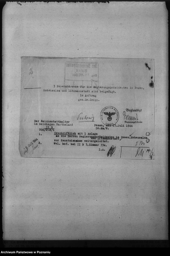 Obraz 6 z jednostki "Massnahmen zur Seuchenbekämpfung"