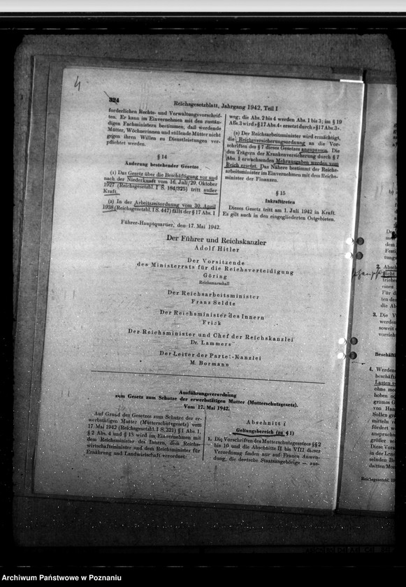 Obraz 8 z jednostki "Mutterschutz vom 17. V. 1942."