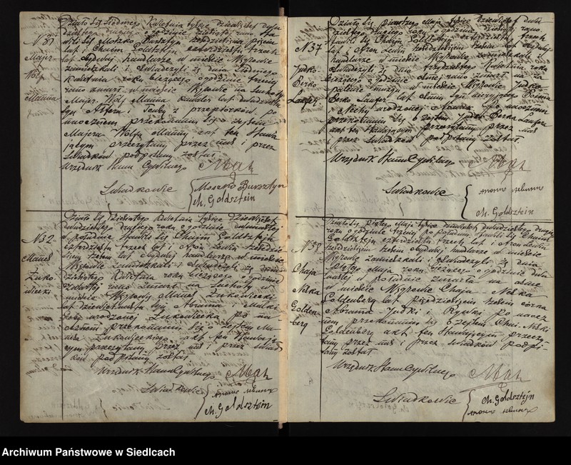 image.from.unit.number "Księga aktów zgonów wyznania mojżeszowego "