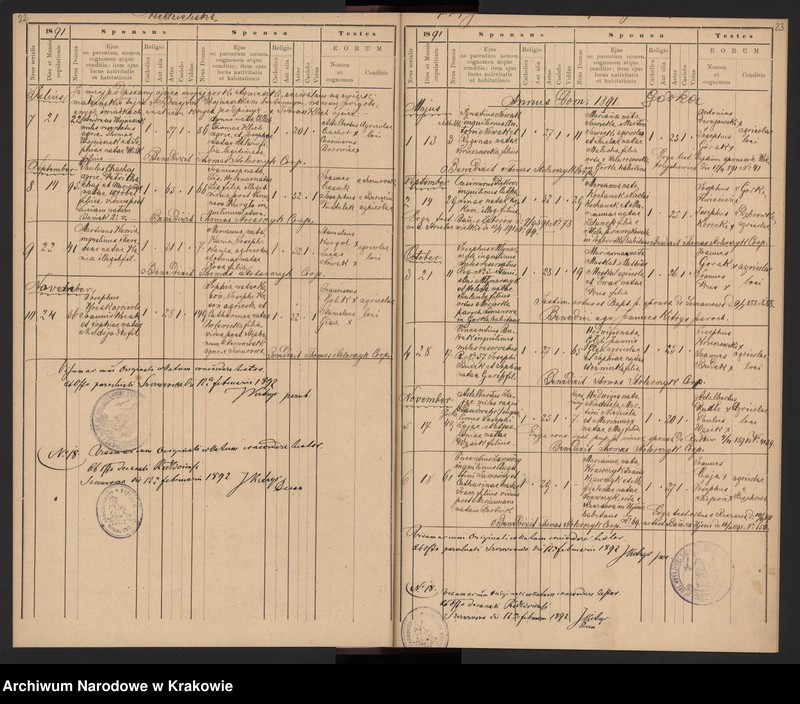 image.from.unit.number "Księga małżeństw parafii Szczurowa"
