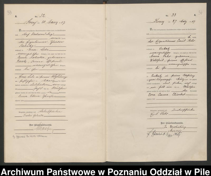 Obraz 20 z jednostki "Księga urodzeń"
