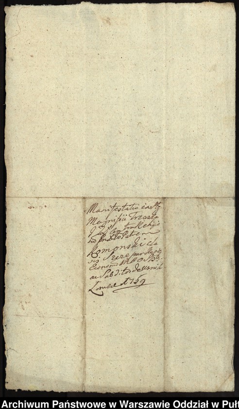 image.from.unit.number "Kopia ekstraktu z ks. gr. łomżyńskich protestacji z 1759 roku sędziego ziem. łomżyńskiego Hilarego Feliksa Trzaski przeciw ekonomowi klucza szczepankowskiego Hieronimowi Komońskiemu i poddanym z dóbr klasztoru Uśnik o wycięcie drzew i inne szkody poczynione w Kleczkowie"